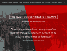 Tablet Screenshot of camps.bbk.ac.uk