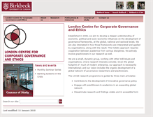 Tablet Screenshot of lccge.bbk.ac.uk